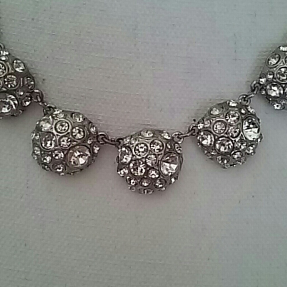 RSVP Statement Jewelry Covered In Crystals